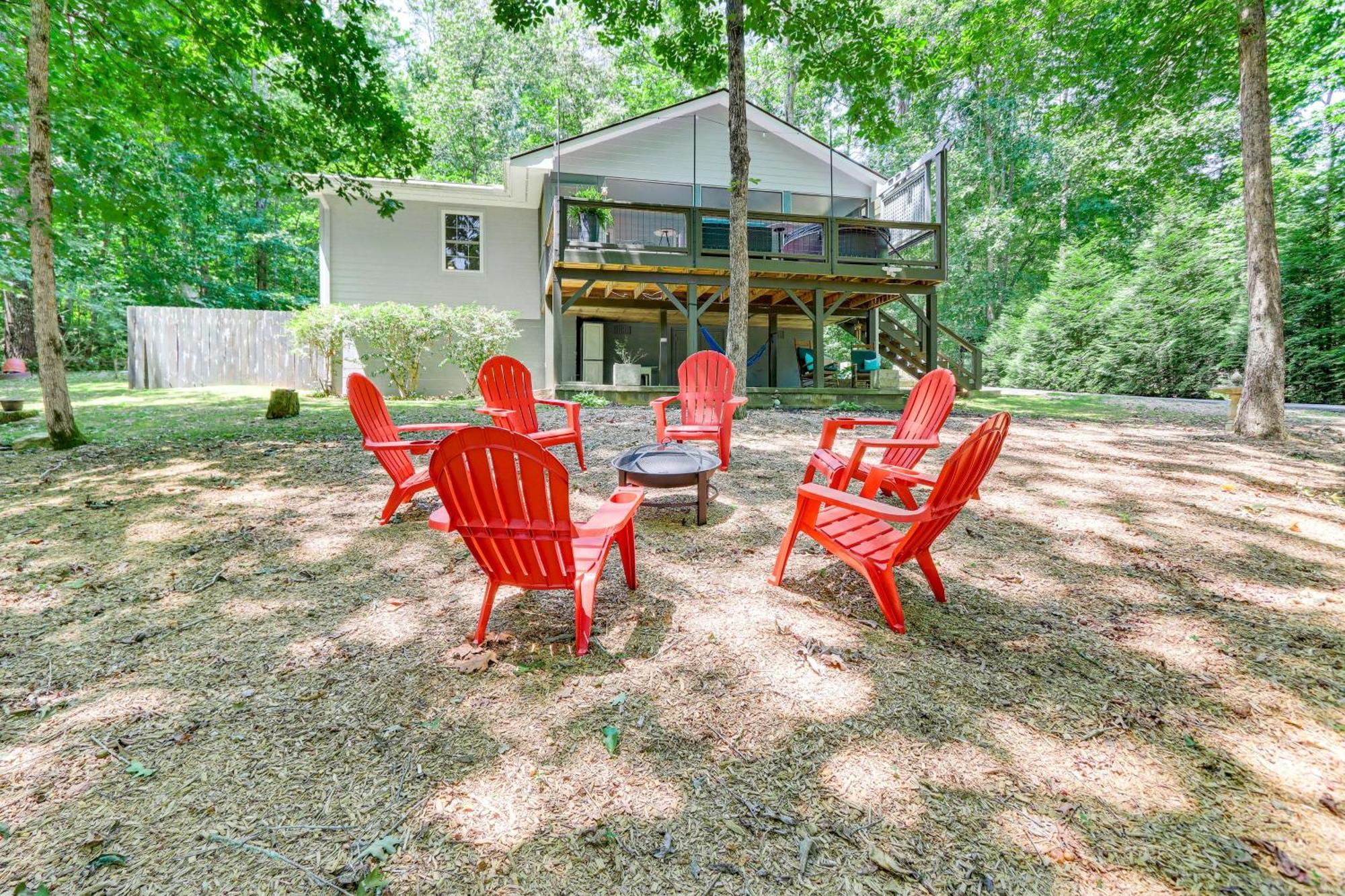 Pet-Friendly Home With Hot Tub In Blue Ridge! Esterno foto