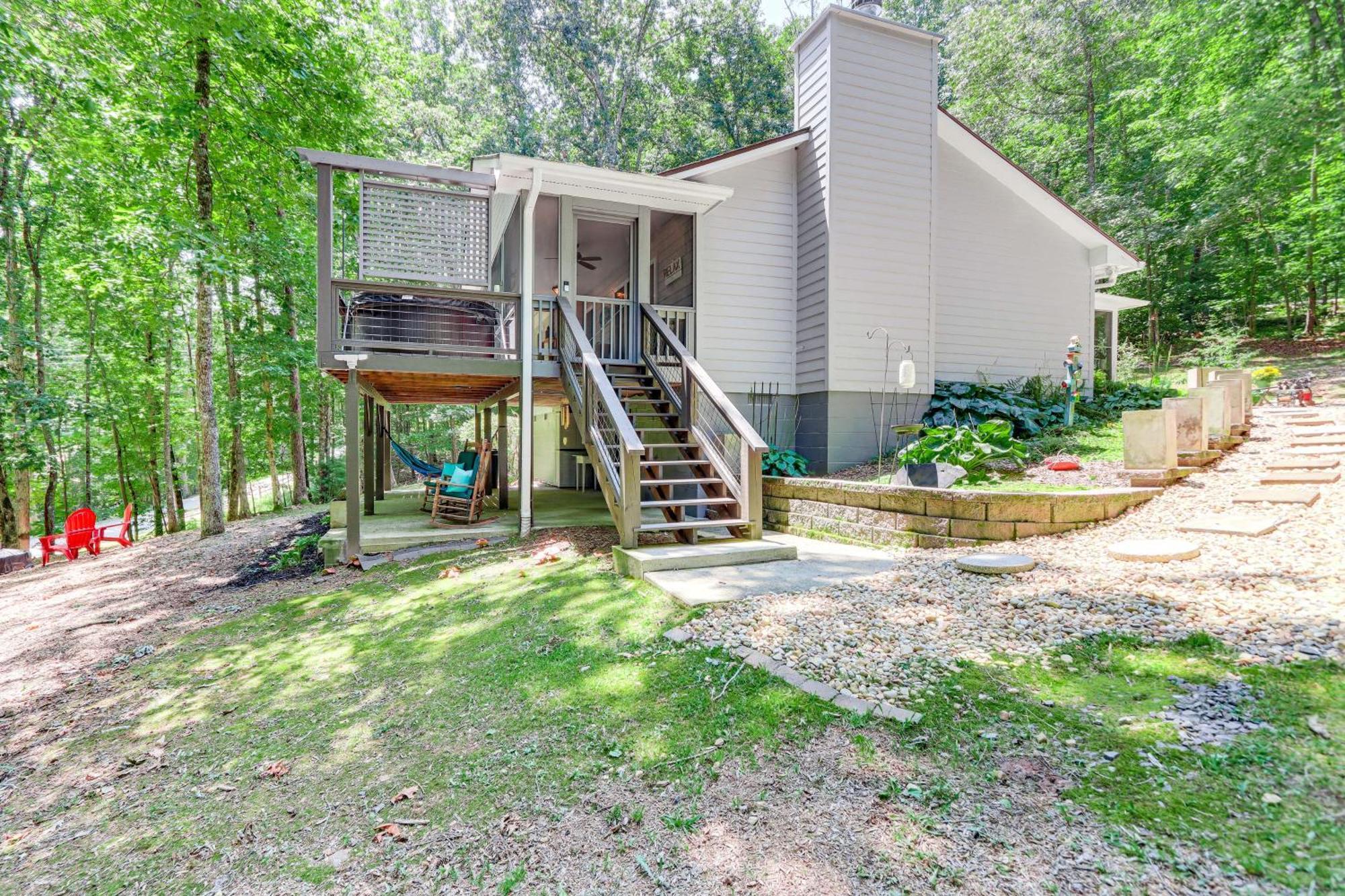 Pet-Friendly Home With Hot Tub In Blue Ridge! Esterno foto